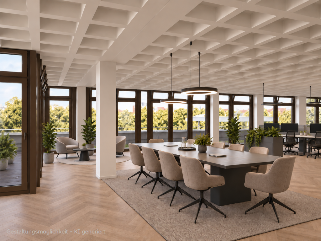 Münster: Modernisiertes Gewerbeobjekt mit ca. 1.562 m² – teilbar ab ca. 195 m² – in der Innenstadt von Münster – Bild 2
